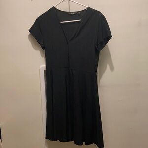 Uniqlo black dress